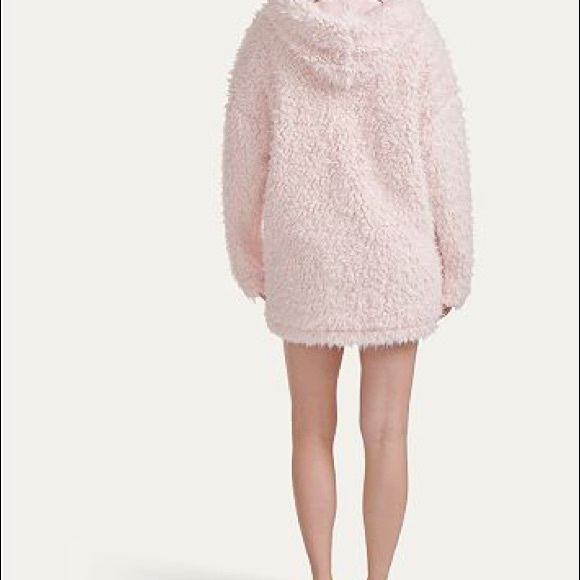 Splendid fluffy pink jacket large - Picture 5 of 7